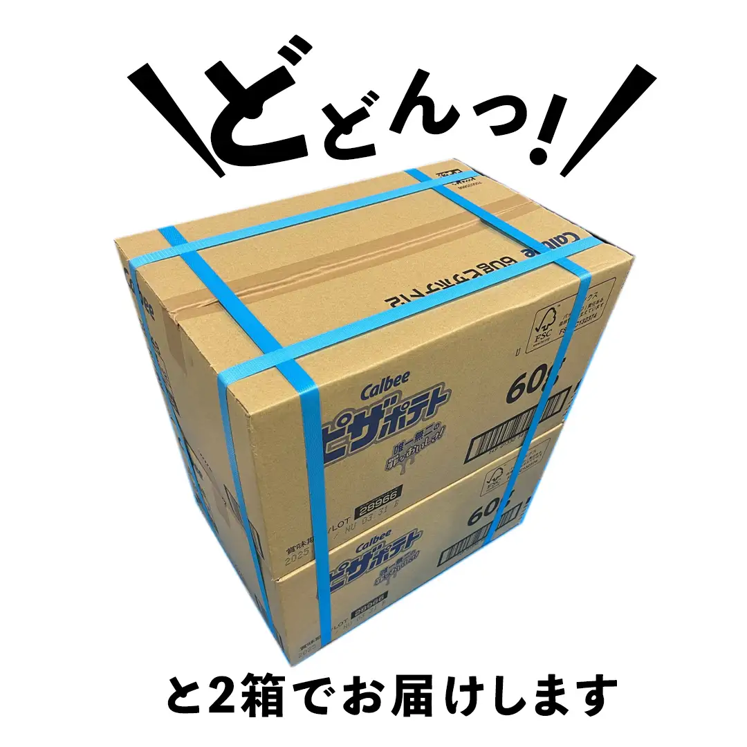 【最短3営業日！スピード発送】 カルビー ピザポテト 60g 2ケース （ 24袋 ）セット ポテチ お菓子 おかし スナック ポテトチップス ポテト じゃがいも 数量限定 まとめ買い