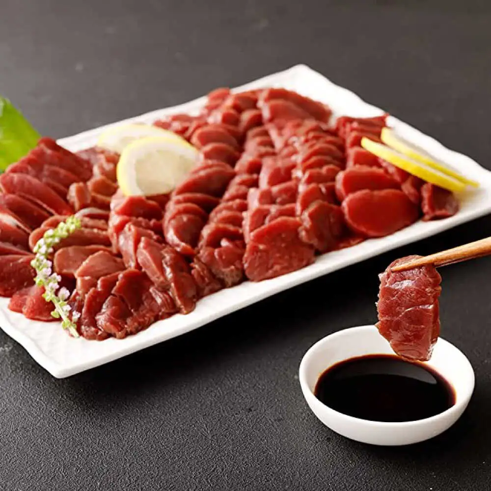 【全3回定期便】 熊本　馬刺し　赤身 計300g(約50g×6個)  馬刺し[AYAN044]