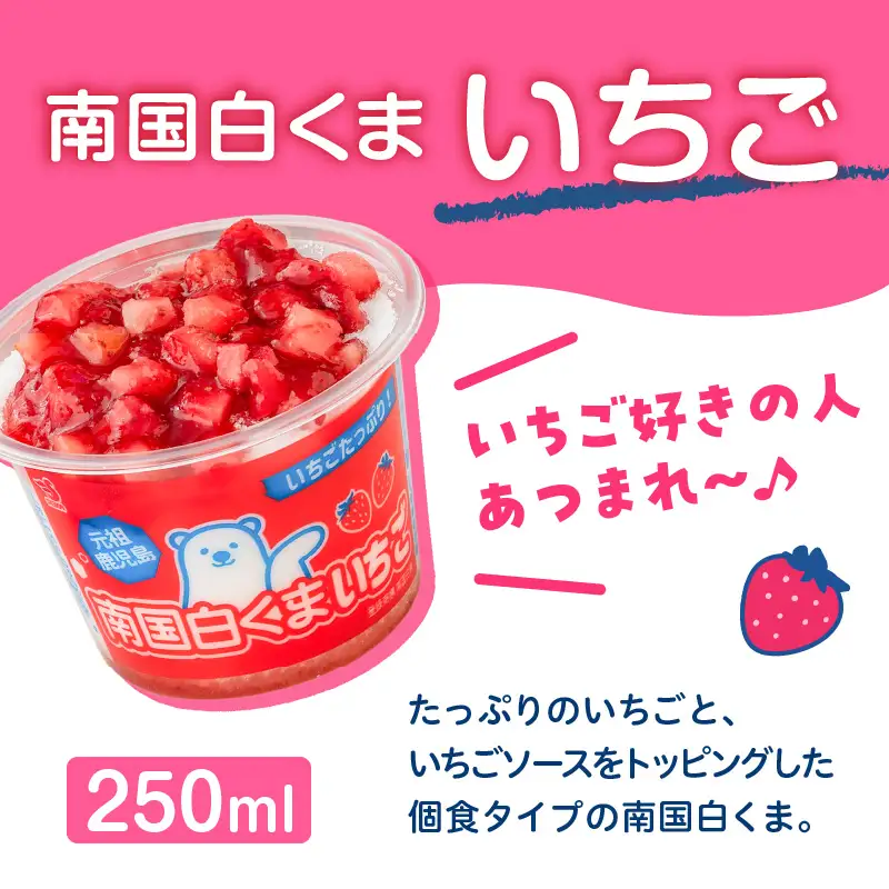 【 数量限定 】セイカ食品 南国 白くまDX ・ 南国白くまDX（ いちご味 ）詰め合わせ セット K051-002_01 冷凍