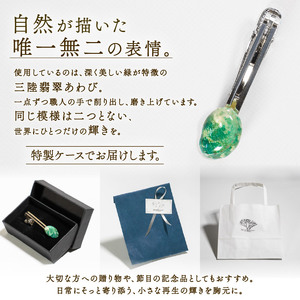 【災害支援】 三陸翡翠あわびの貝殻 ネクタイピン 鮑 アクセサリー