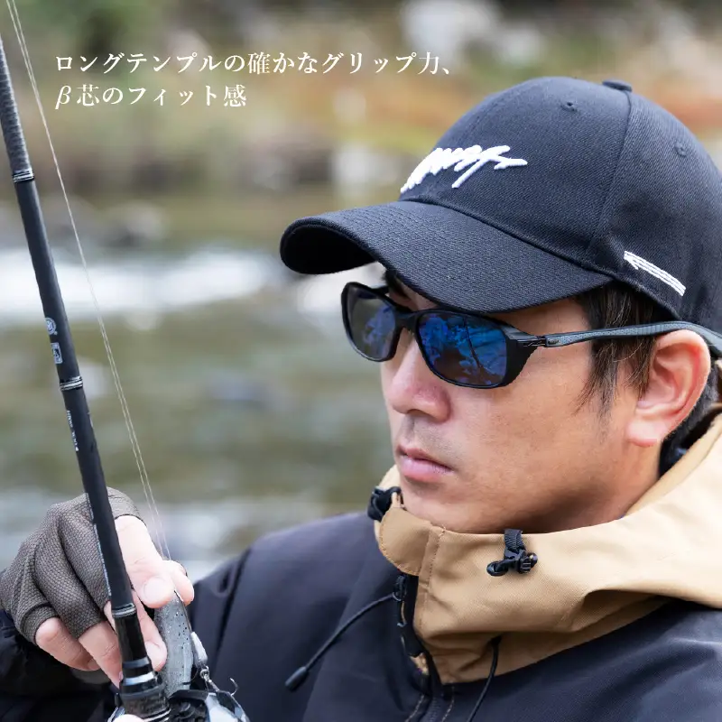 Zeque（ゼクー）偏光サングラス TIDA（ティーダ）F-2185 スモーク / トゥルービュースポーツ - スポーツから日常まで、スタイリッシュに目を守る。