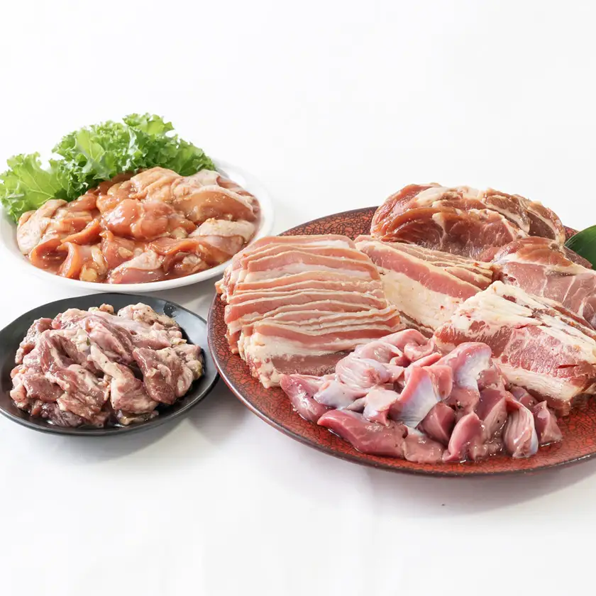 焼くだけ簡単!味付け肉セット《合計3.4kg》【配送不可地域：離島】【1607738】