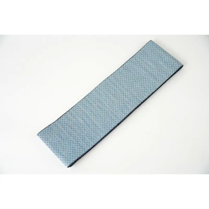 半幅帯　星空（紺）*リバーシブル幅約15.2cm×長さ約420cm
