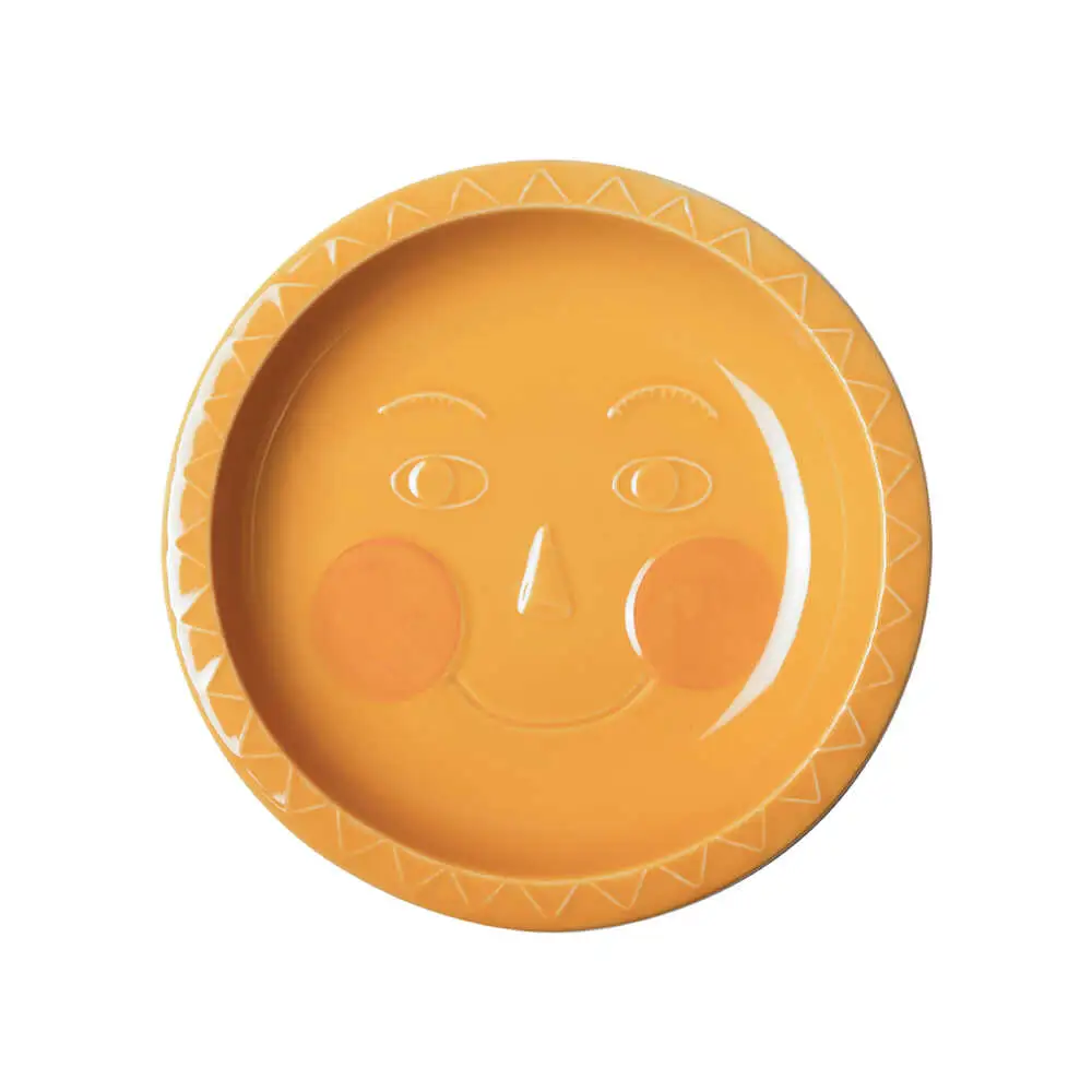 【瀬戸焼】ケランケラン 北風と太陽セット ブルー 【セラミック・ジャパン】子ども用食器 食器 皿 コップ [BBBC011]