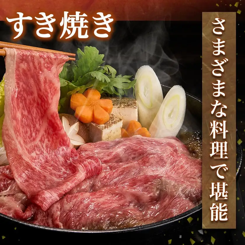【宮崎県産黒毛和牛】赤身スライス切り落とし1.5kg(250g×6パック)〔19-M602〕_(都城市) 宮崎県産黒毛和牛 モモ肉スライス切り落とし 250g×6 スライス 切り落とし 牛肉 冷凍便 すき焼き 肉じゃが