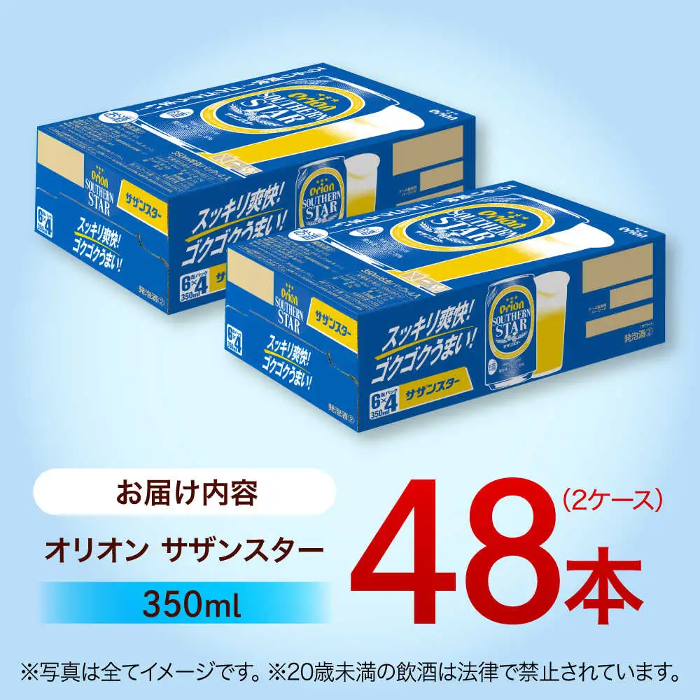 オリオンビール オリオン サザンスター 350ml (24缶×2ケース)  BCDA003