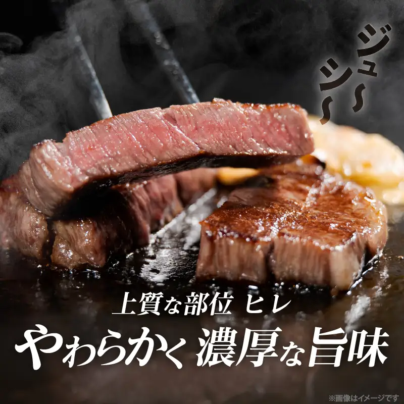 【数量限定】宮崎牛ヒレステーキ(計300g) 肉 牛 牛肉 ステーキ 国産_T041-0145