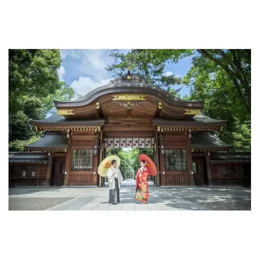 大國魂神社【和装１点】ウエディング　ロケーション撮影プラン