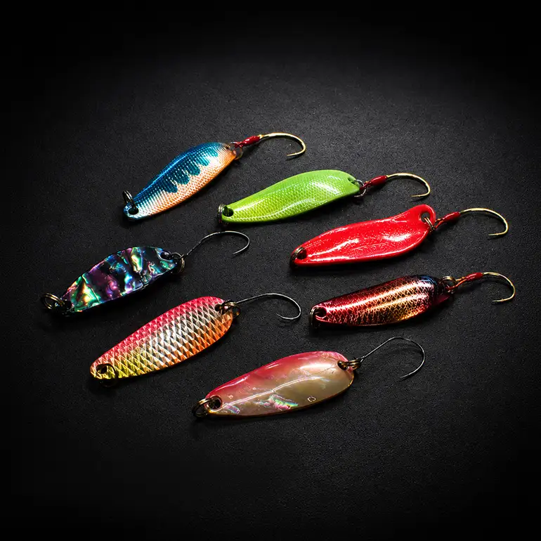 忠さんのスプーン アートフィッシング オリジナルセットC 釣り 釣り用品 常見忠 対象:Bite、MeshBite、DCBite、NorthernBite、ShellBite、RiverDolphin (1)1～2g：12個