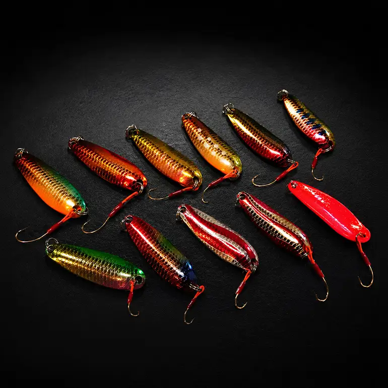 忠さんのスプーン アートフィッシング オリジナルセットD 釣り 釣り用品 常見忠 対象:Bite、MeshBite、DCBite、NorthernBite、ShellBite、RiverDolphin (2)2～3g：25個
