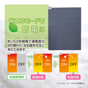 ホットカーペット3帖 【WAC-301】041-002