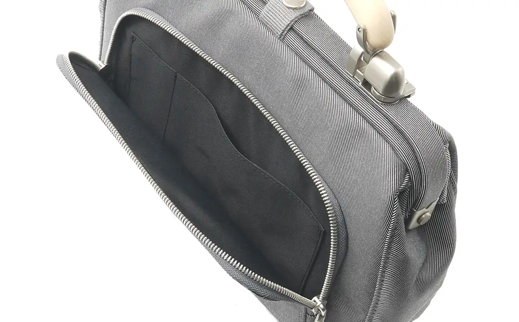 豊岡鞄 for the blue ミニダレスバッグ 3701 オーシャンブラック / 足立 ダレスバッグ コンパクト 3WAY 手提げ リュック ショルダーバッグ タブレット 収納 レディース メンズ バッグ カバン 鞄