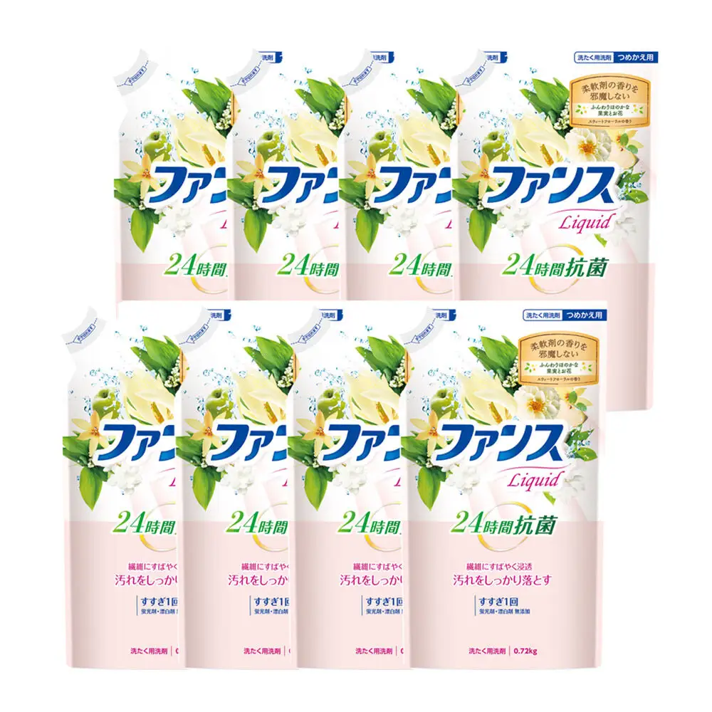 第一石鹸 ファンスリキッド 液体衣料用洗剤 詰替用 0.72kg×8個