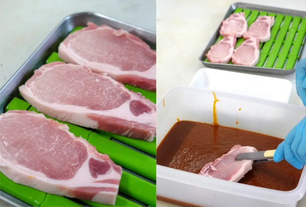高橋肉店 メインのおかずに！『伊勢原・肉の高橋』特製豚漬け7枚セット [0466]