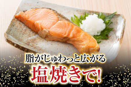 【北海道根室産】時しらず鮭切身1切×7P A-42140