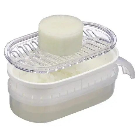 ●スノコ付大根おろし● だいこん おろし器 水切り キッチン用品 台所用品 便利 鍋 みぞれ鍋 001062 SDO1 〈スケーター株式会社〉   4-053