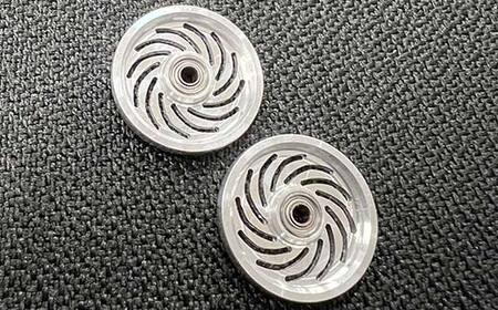 タミヤ ミニ四駆用 ベアリングアルミローラー（切削加工品）アルミローラーセット 19ｍｍ H797282 ミニ四駆 アルミローラー 東原工業所 岐阜県 中津川市 F4N-1899