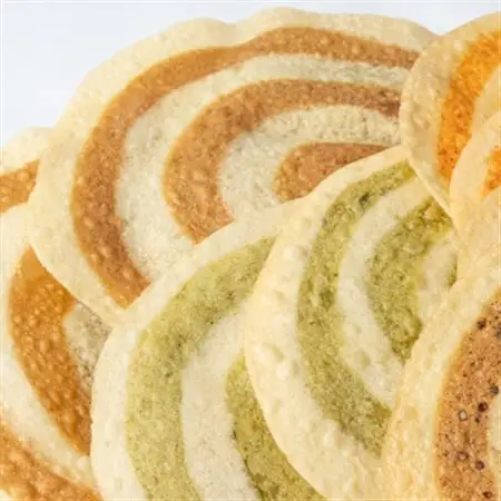 岩手県産100%雑穀入り まるい かりんとう とまらない美味しさ4種セット 全17枚入 軽米町【配送不可地域：離島・沖縄県】【1629245】