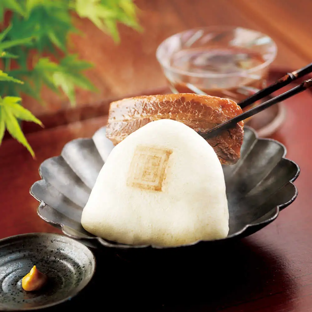 【全2回定期便】長崎角煮まんじゅう10個入り(袋)《壱岐市》【岩崎本舗】冷凍 豚 豚角煮 角煮饅頭 簡単調理 おやつ お取り寄せ 長崎[JHA012]