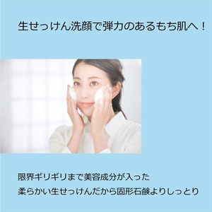 ねば塾『生石鹸 生成 蜜(100g×1個）』 　石鹸 石けん せっけん 洗顔  敏感 乾燥 保湿 うるおい 潤い つっぱらない 赤ちゃん 子供 安心 無添加 低刺激 化粧 ソープ 【 せっけん 長野県 佐久市 】