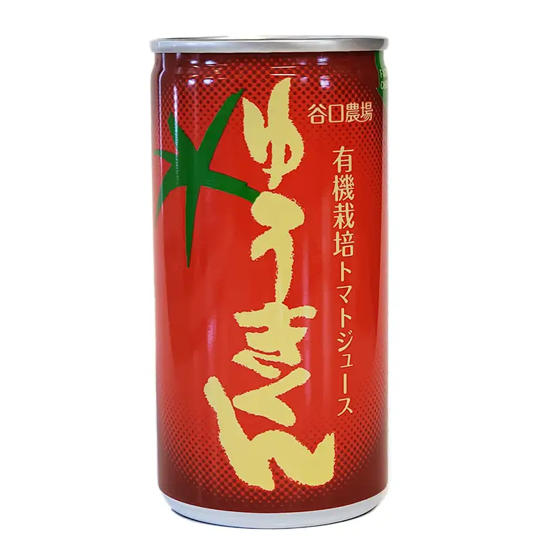 有機栽培トマトジュース ゆうきくん 15缶 食絶景北海道×ゼロカーボンアワード2023優秀賞 トマト ジュース 飲料 完熟 有機栽培 ロングセラー F6S-417