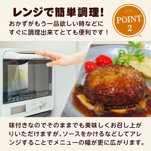 業務用 ハンバーグ 国内製造 合計1.2kg (120g×10個) レンジ調理 温めるだけ 冷凍 肉 お肉 お弁当 惣菜 おかず 【株式会社オサベフーズ】tm381