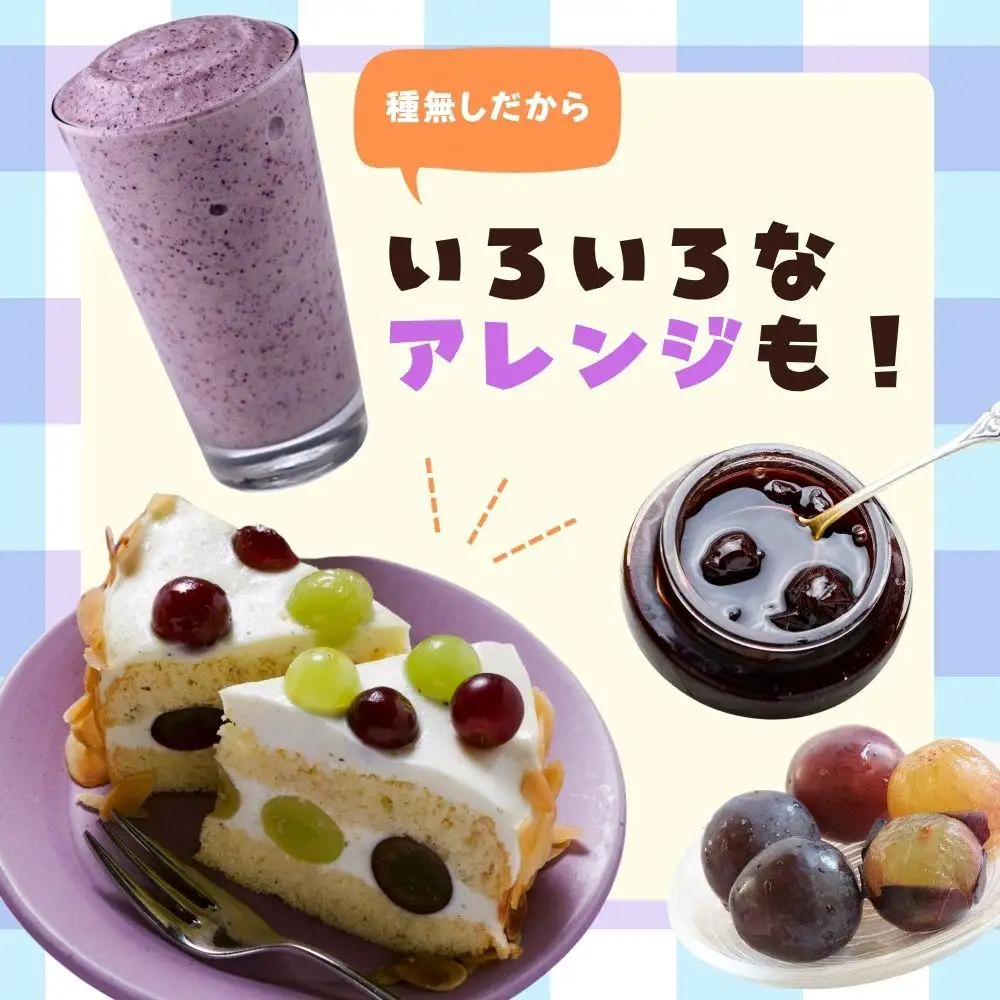 【期間限定】鏡野町産 ピオーネ 2kg（ご家庭用）【004-a029】