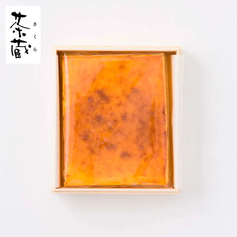 茶蔵特製 焼チーズケーキ 木箱入 約650g [冷凍発送] FY25-279
