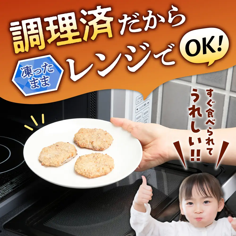 【ふるなびWEEK対象】【専門店】のミニ ハンバーグ 100枚｜ファイヤーバーグ 人気 お弁当 おかず 北海道 石狩市