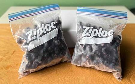 冷凍ブルーベリー1kg【5年連続最高金賞受賞 群馬県ブルーベリー品評会2021~2025年】 化学合成農薬 除草剤不使用 フルーツ 果物 F4H-0688
