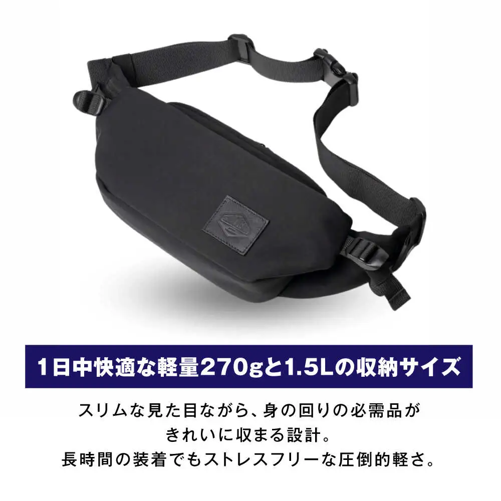 TSUNAGU BAG RUNNER city ウエストバッグ（TSB19） 糸島市 / SIMCLEAR シムクリア かばん [AKP009]