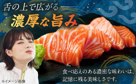 【訳あり】トラウトサーモン刺身 1kg [AQAJ048] 訳あり