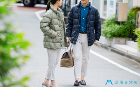 【Sサイズ】【藤巻百貨店】 HOKKAIDO DOWN×CENTENA （ピスタチオ） 北海道ダウンジャケット  ダウンジャケット メンズ レディース アウター コンパクト 超軽量 羽毛 フードなし 男性 女性 北海道 小樽市