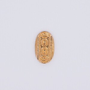 【置物】K24 純金(約0.5g)　ミニピュア(R)　金の小判（SH-0020）