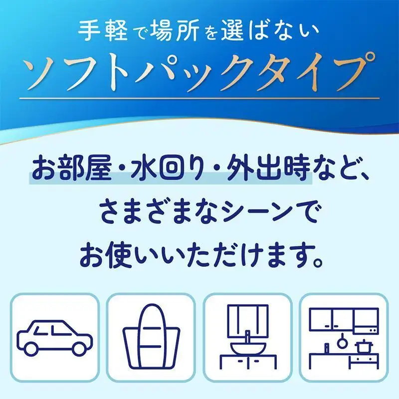 ティッシュ エリエール 贅沢保湿 ソフトパック 9個 ティッシュ