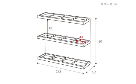 傘立て アコラ マグネット スリム 屋外 傘立て グレージュ