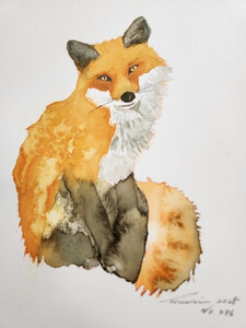 水彩画作品　No,486 ALO0013