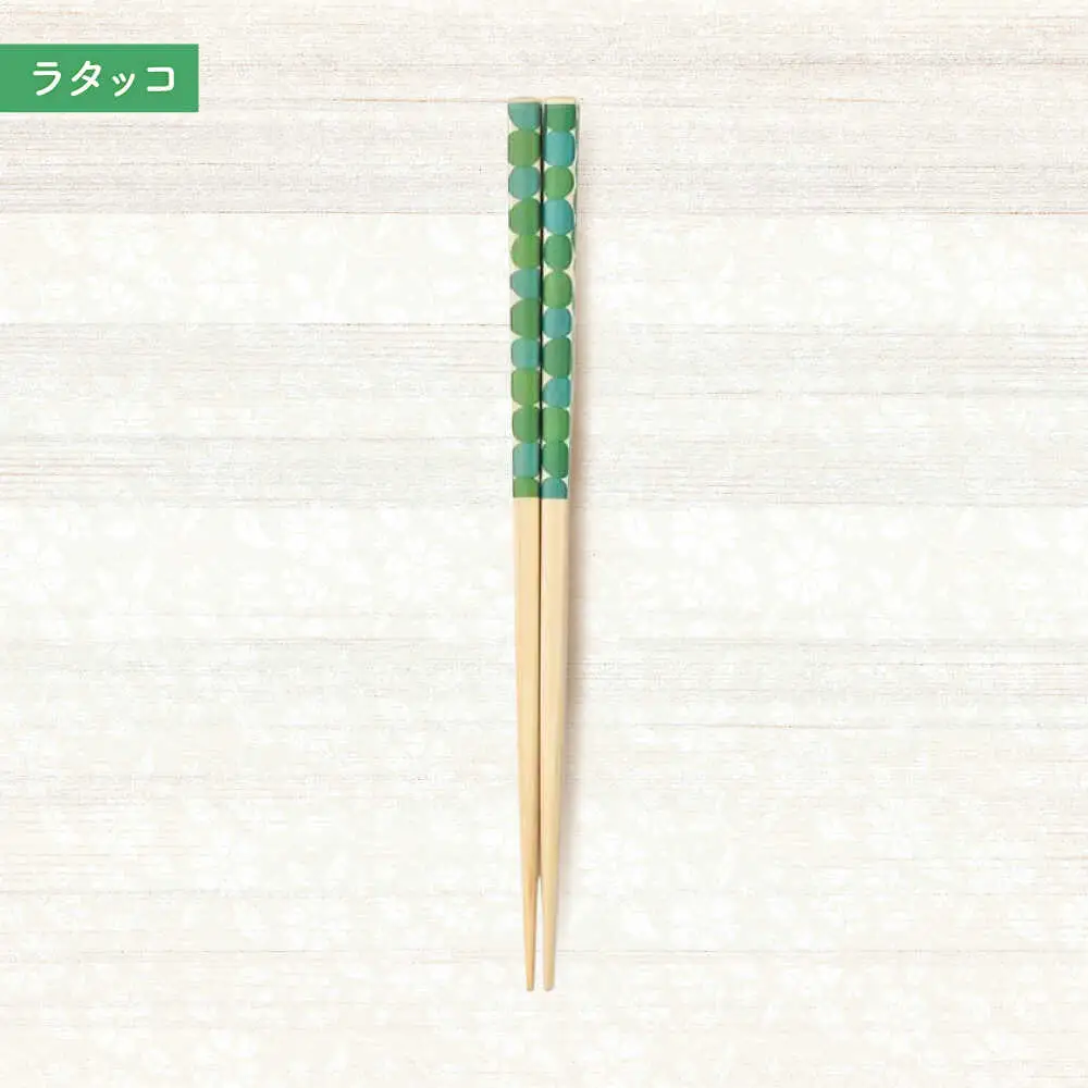 ihana -Latakko / Kurkku (ラタッコ/クルック) 紙箱入り ペア セット / 箸 はし カトラリー お箸  小浜市 / スタイル・オブ・ジャパン[BFCX039]