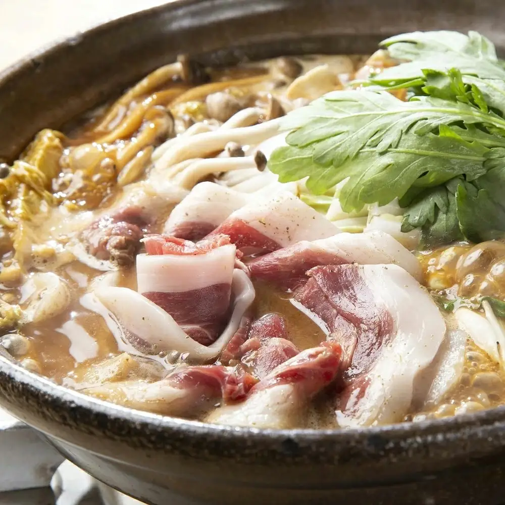 猪肉ぼたん鍋【早期予約】4人前 特製味噌付き ぼたん鍋
