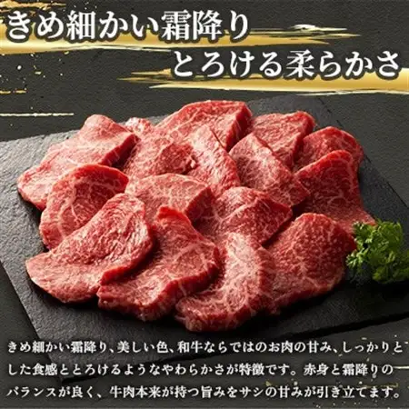 フジチク藤彩牛モモ焼肉用 400g(美里町)【配送不可地域：離島】【1644654】