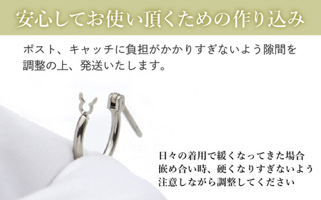 チタンフープピアス/FSW15/φ14.5mm/左右1ペア スイング式ポスト チタン製 日本製 【ピアス フープピアス オールチタン 純チタン アクセサリー おしゃれ 軽量】 [D-20304]