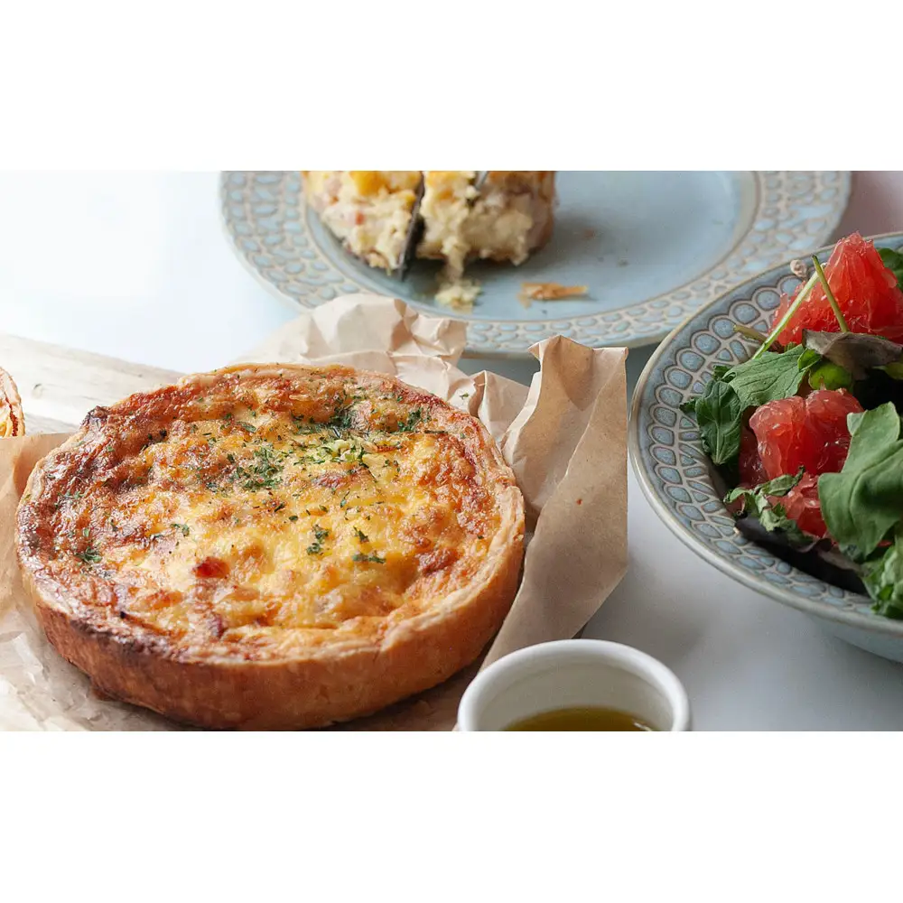 自家製 キッシュ ロレーヌ(グリエールチーズとベーコン)(直径11cm) 冷凍 Quiche Lorraine ｜ア・ターブル！