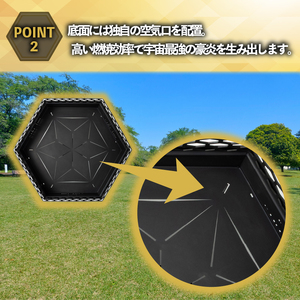 焚き火 台 フリー座 キャンプ 焚き火 HILLSFIELD