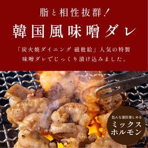 〈スピード出荷〉黒毛和牛ホルモン （韓国味噌ダレ  小分け 1kg）ホルモン MSK020