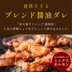 〈スピード出荷〉黒毛和牛ホルモン（しょうゆ 小分け 1kg）ホルモンMSK024