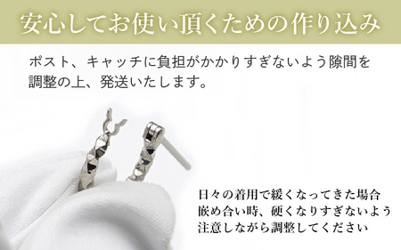 チタンフープクロッシングピアス/MSW15/φ15.6mm チタン製 日本製 【ピアス オールチタン 純チタン アクセサリー おしゃれ 軽量】 [D-20307]