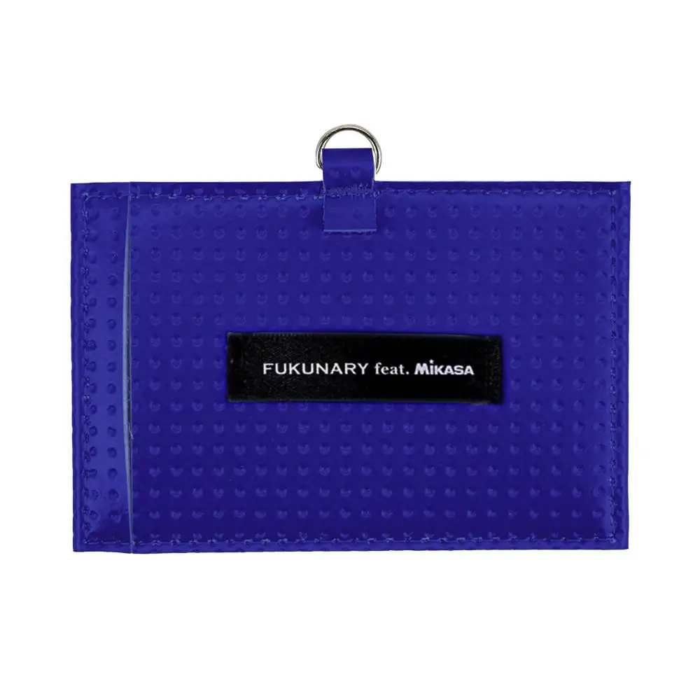 FUKUNARY IDカードケース カード入れ 横向き 横タイプ ブルー M124Y