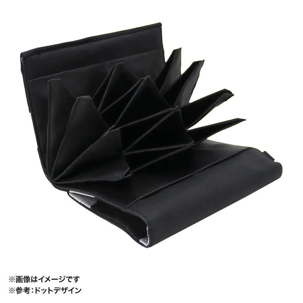 FUKUNARY はちのす カードケース カード入れ KUROGIN ドット B04
