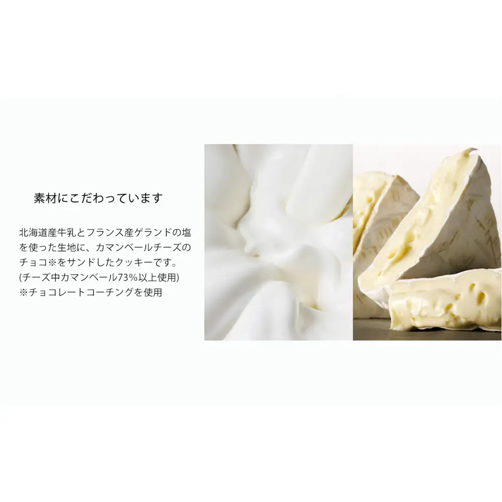 【東京ミルクチーズ工場】ソルト＆カマンベールクッキー9枚入2箱/蜂蜜＆ゴルゴンゾーラクッキー9枚入2箱セット