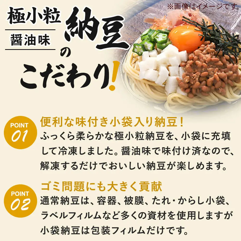 ヤマダフーズ 極小粒納豆 醤油味 30g 10個入
